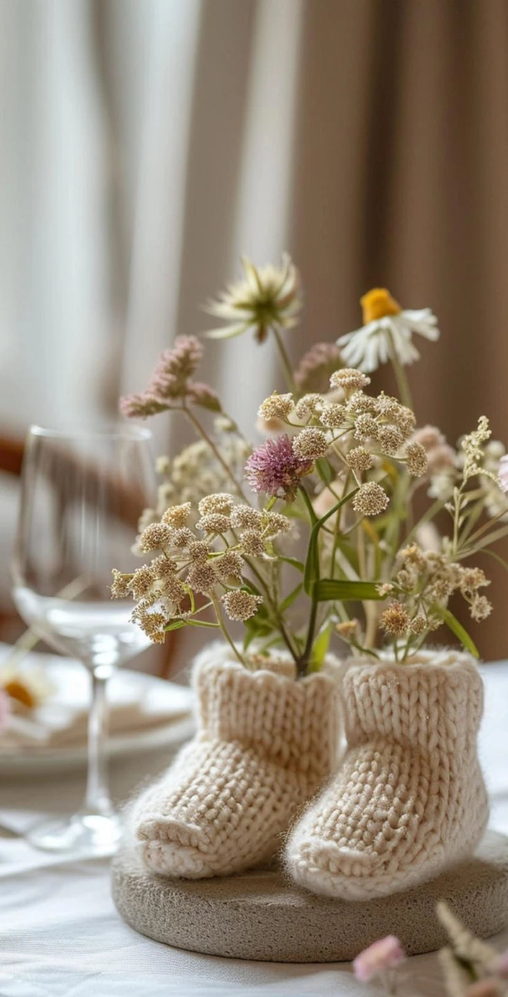 Baby shower flowers by Monica's Flowerdeli