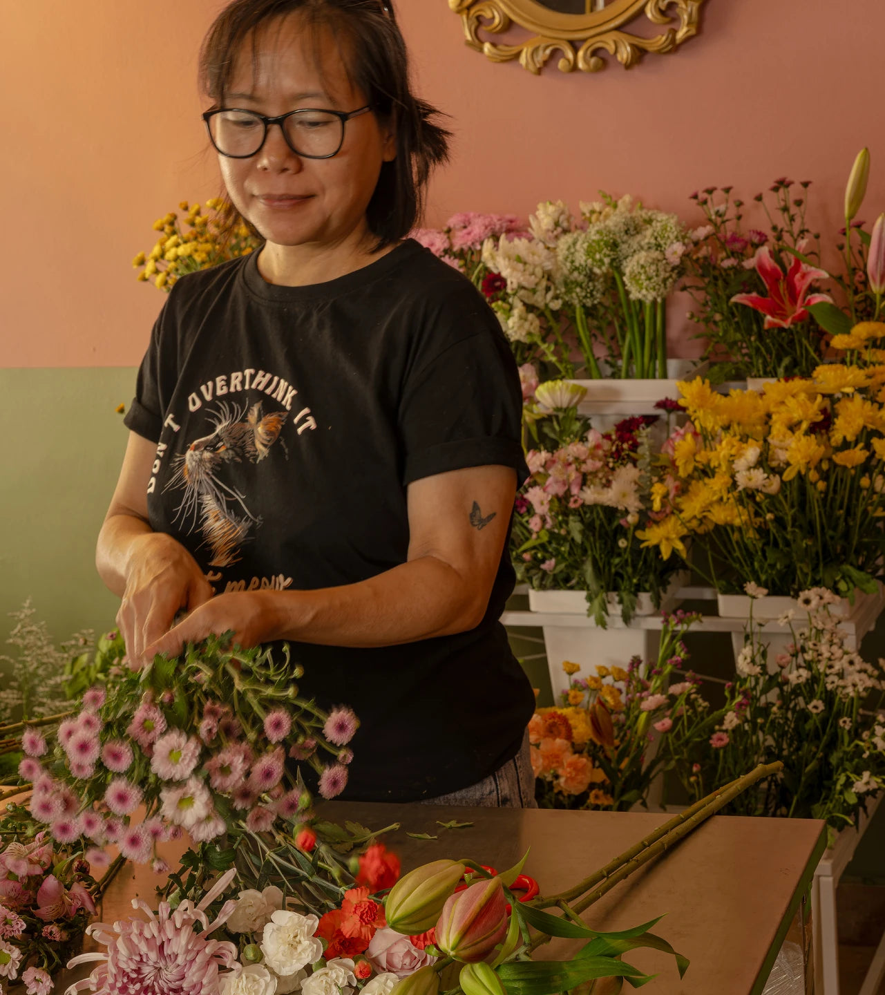 Monica's Flowerdeli flower shop